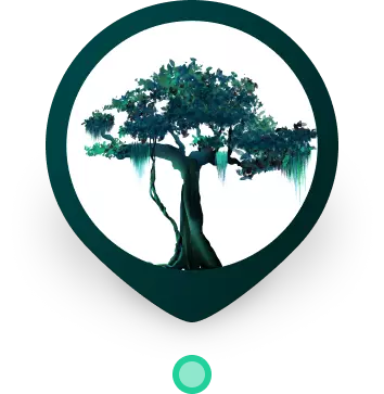 Tree map pin
